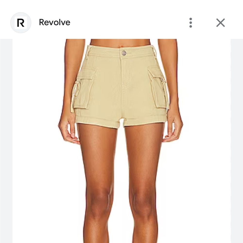 Superdown Nude Cargo Shorts